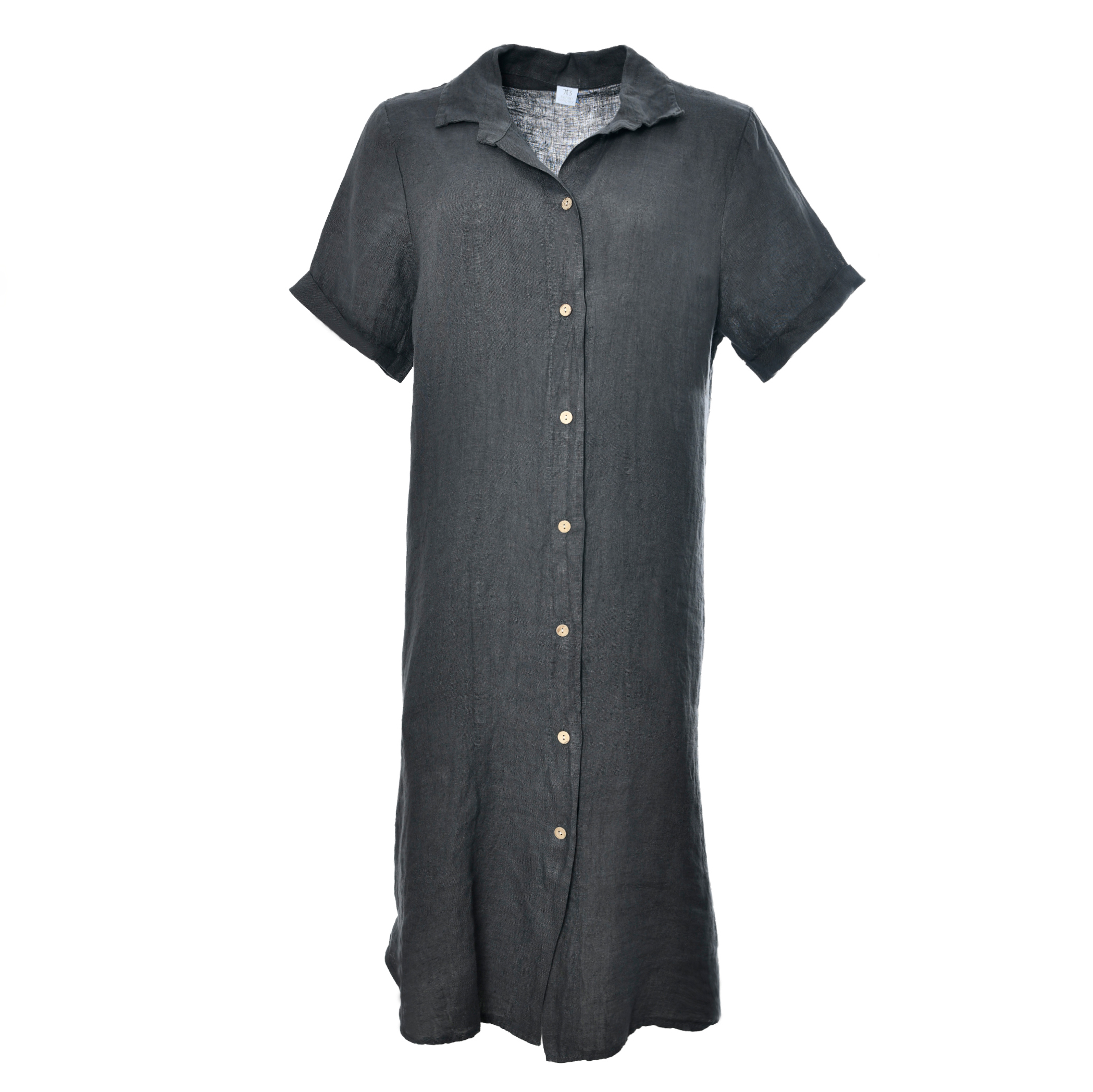 vaardigheid rechter zwavel linnen blouse lang donkerblauw – Mooilifestyle Webshop
